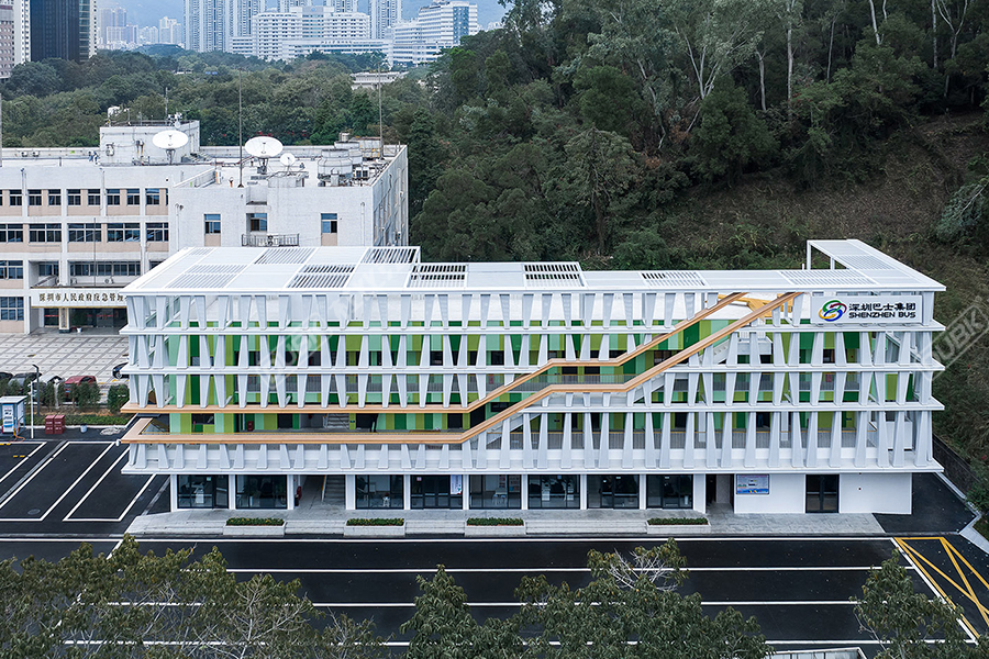 深圳蓮花山公交總站改造