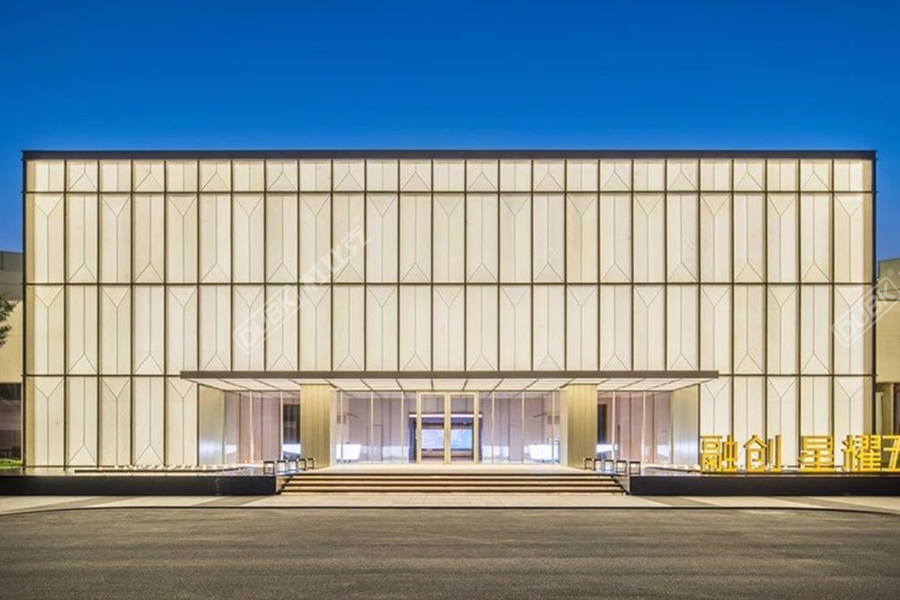 天津融創(chuàng)星耀五洲售樓處